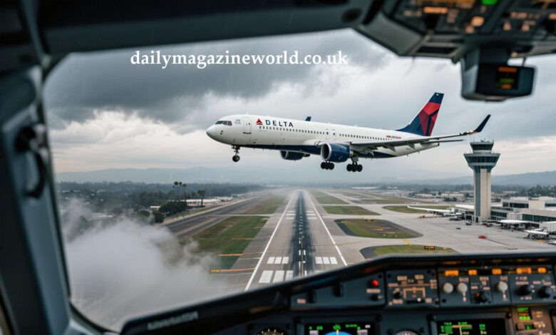 delta flight dl275 diverted lax